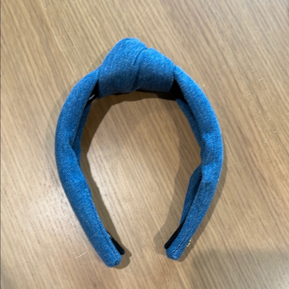 Lele Sadoughi Denim Headband